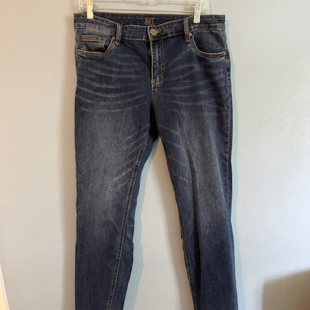 Kut from the Kloth Medium Wash "Slouchy Boyfriend" Jeans